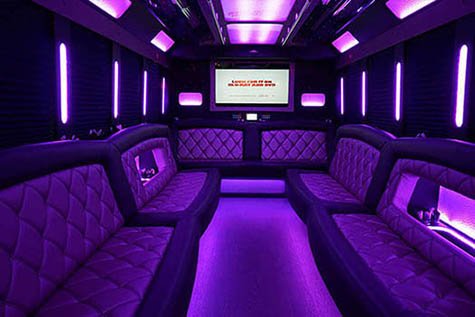 Professional Chauffeur Party Bus Service - Luxury Transportation In Lansing, Michigan