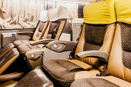 leather seating
