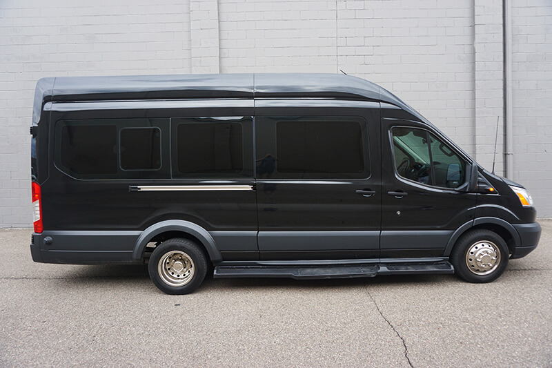 black van