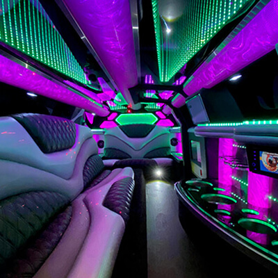 party bus interior